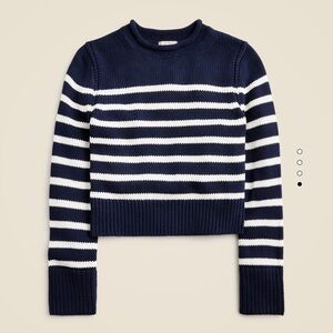 🌻 NWT JCrew heritage rollneck sweater in stripe